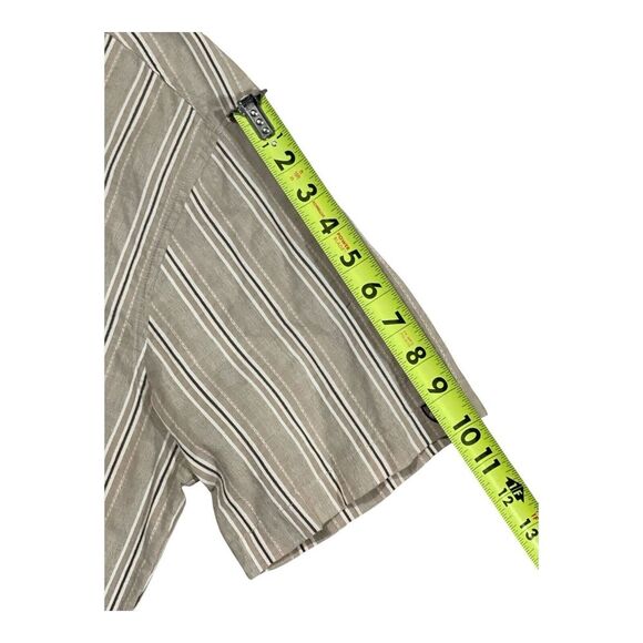 Men's Kuhl XXL Striped Athletik Fit‎ Hiking Fishing Outdoor Short Sleeve Shirt - Picture 4 of 9